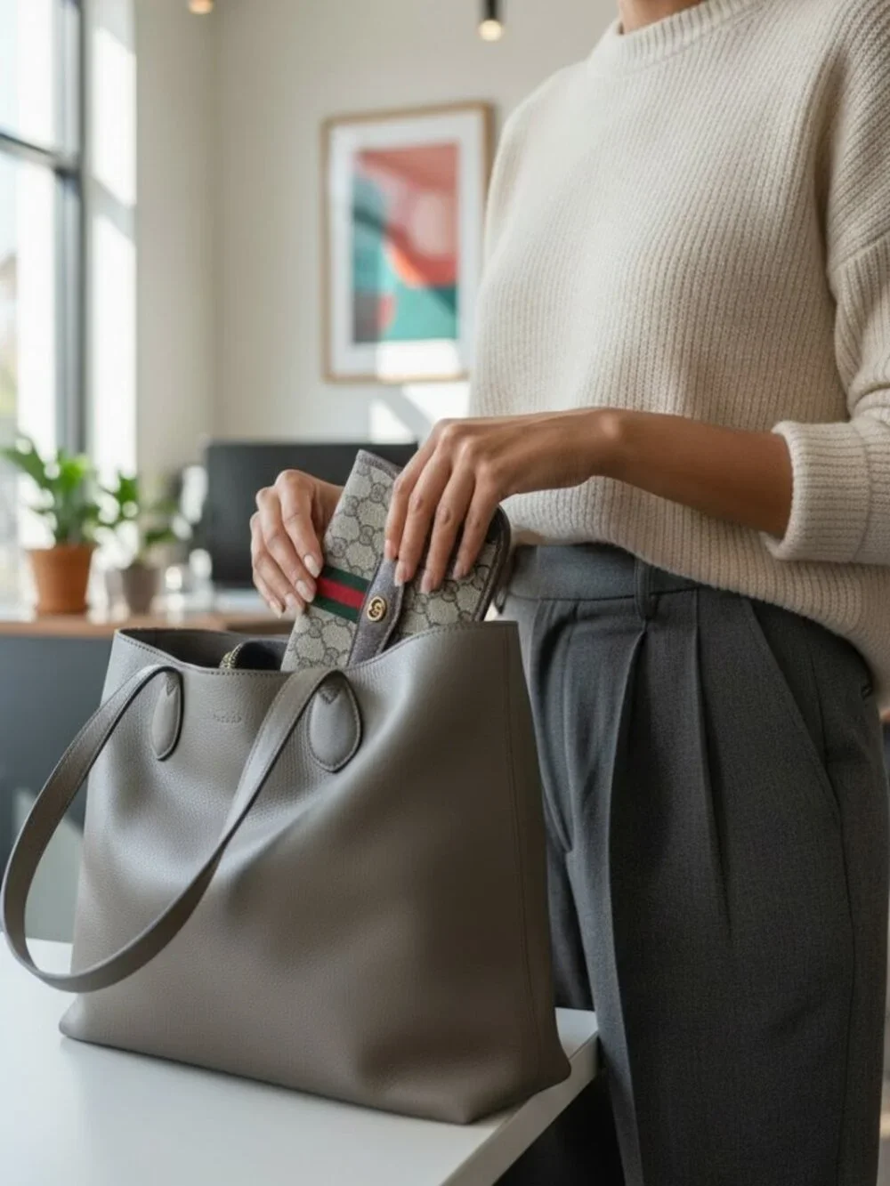 Gucci vintage pouch
